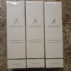Amway Artistry Cream Makeup Remover - Lot Of 3